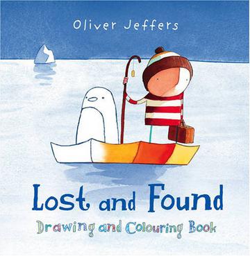 lost and found drawing and colouring book