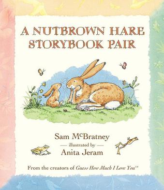 a nutbrown hare storybook pair