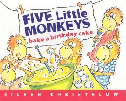 five little monkeys bake a birthday cake        (9人