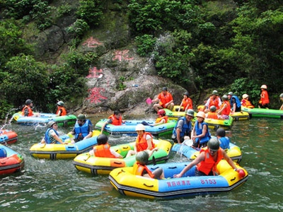 (5月2日)清远金龙峡漂流,探险,小北江渔家宴150元,纯玩无购物!