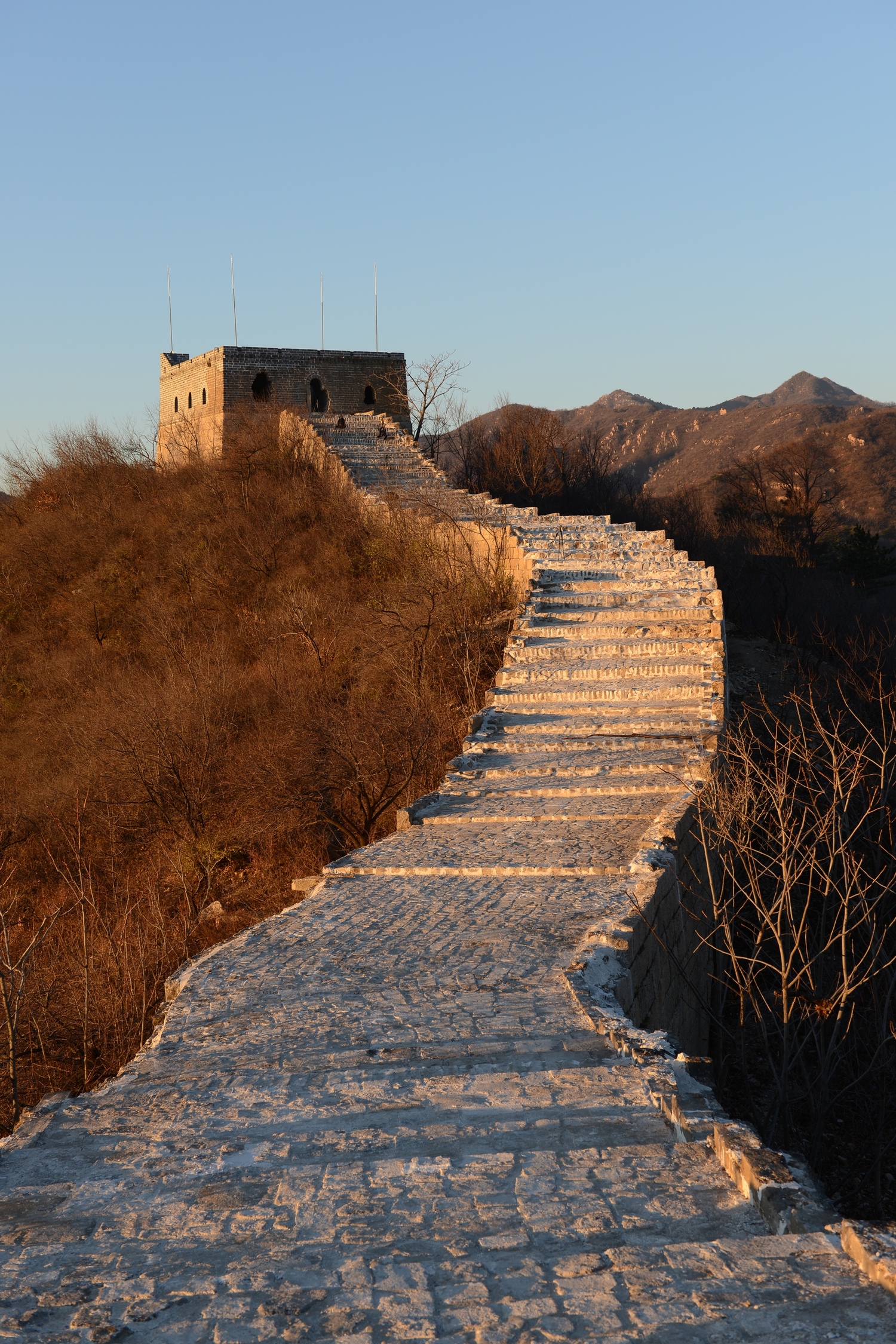 【面包户外】1月10日 醉美乡村香屯古长城-水泉沟-京云峡谷徒步