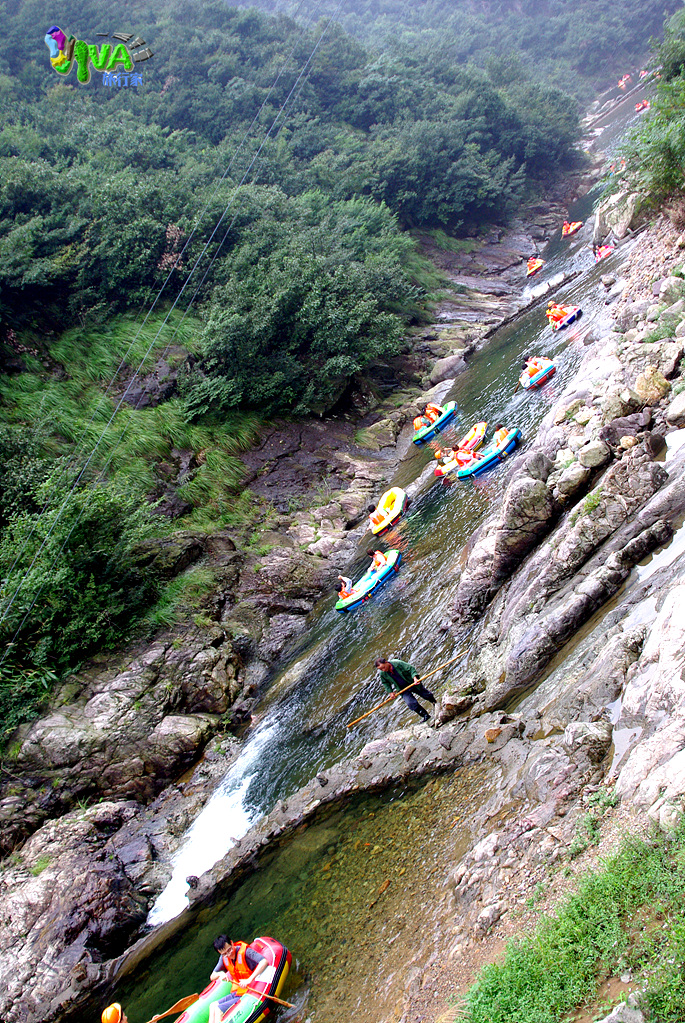 安吉龙王山漂流——峡谷竹海里的水狂欢