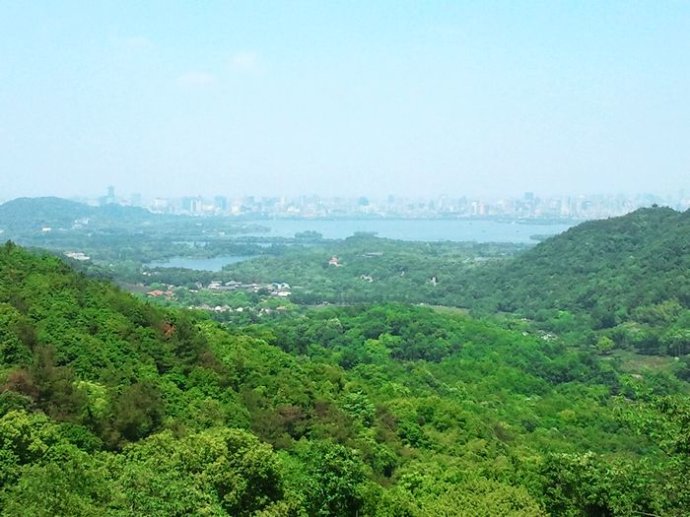 换个角度看西湖—9月8日徒步西湖群山