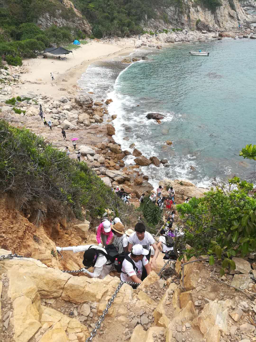 (周六,周日)惊险刺激穿越东西冲海岸线徒步 一日游