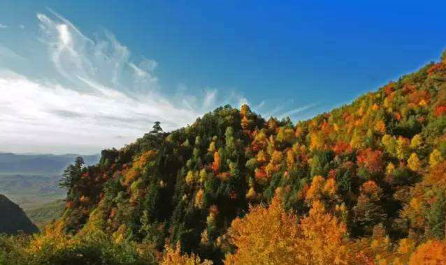 10月21日休闲徒步岚县白龙山,爱疯客带你探寻吕梁山沟