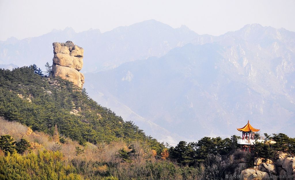 【逛崂山】2012年2月12日 赏华楼叠石 观天落冰瀑