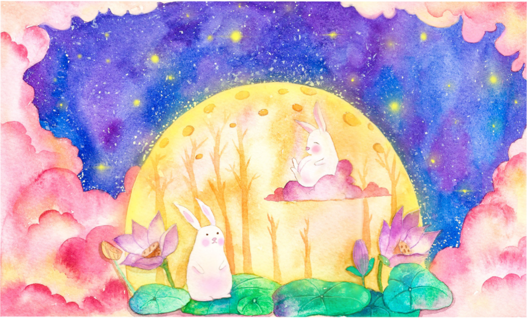 sept·零基础绘画(中秋主题)——彩铅,素描,丙烯油画