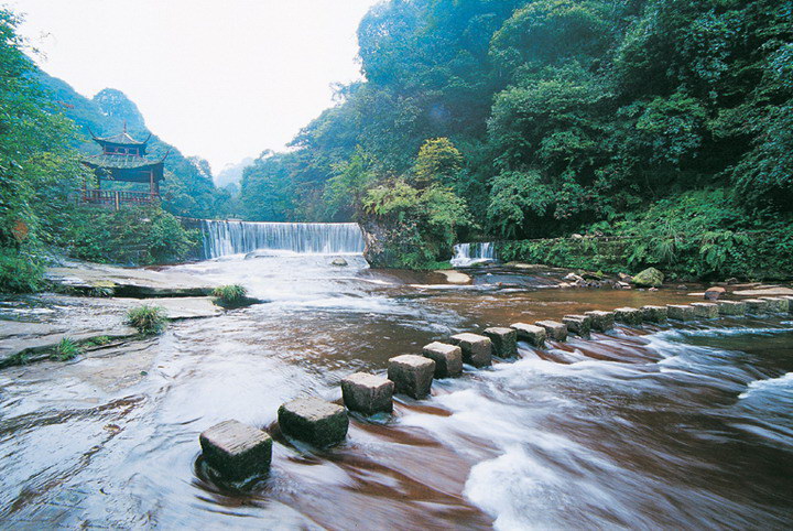 驴行四川 驴行天台山 休闲一日自助游