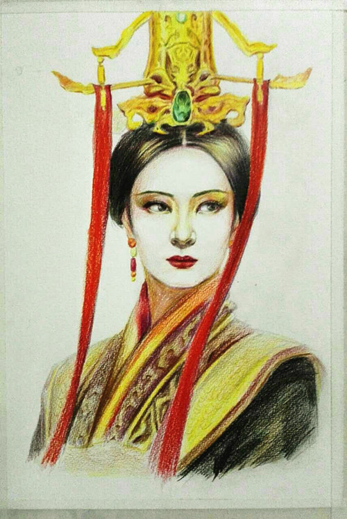 彩铅爱好者福利来了~成人零基础彩铅课—人物彩铅《芈月》
