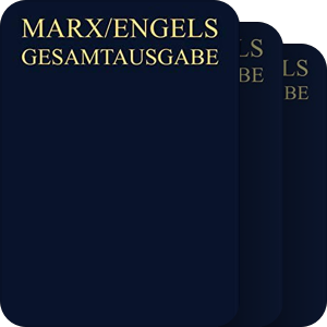 MEGA. Vierte Abteilung