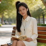 一只白鹭上青天