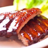 蜜汁排骨加时蔬