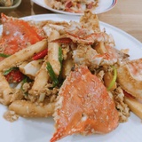梭子蟹炒年糕