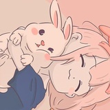 院儿里桃树花开