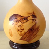 喜子烙画