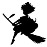 骑扫帚的魔女