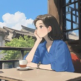 阳光下的草地上