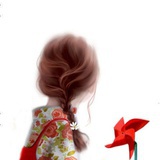 女青年。