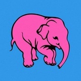 粉红的大象
