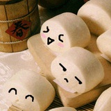 馒头。
