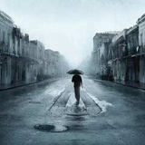 雨中上帝