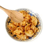 鲜虾蟹籽饺_