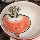 松饼被咬了一口