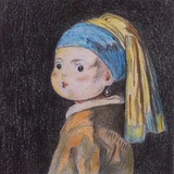一个蓝胖子