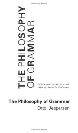 The Philosophy of Grammar (1924)