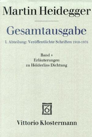 Gesamtausgabe, Ln, Bd.4, Erläuterungen zu Hölderlins Dichtung