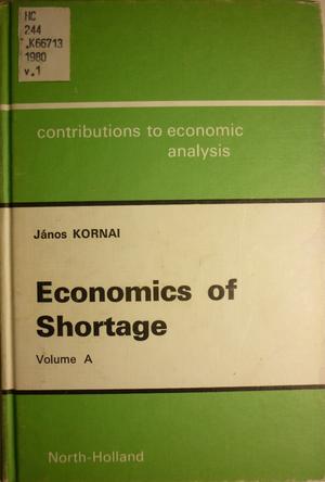 Economics of Shortage