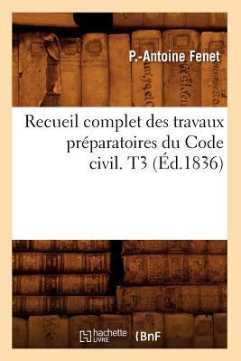 Recueil Complet Du Code Civil T3 Ed 1836
