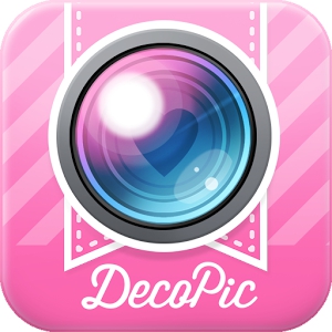 可爱的照片编辑程序DECOPIC (Android)