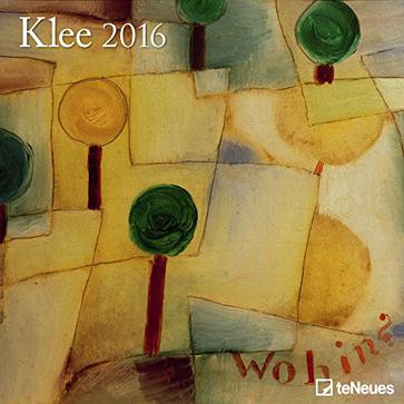 teNeues Paul Klee 2016- Broschürenkalender/Kunstkalender/Wandkalender- 30 x 30 cm