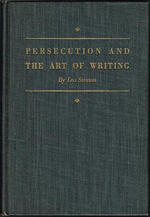 Persecution and the Art of Writing.