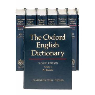 The Oxford English Dictionary with CDROM