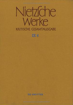 Friedrich Nietzsche Werke