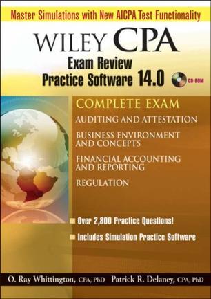 Wiley Cpa Examination Review Practice Software 14 0