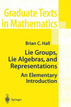 Lie Groups, Lie Algebras, and Representations