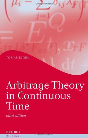 Arbitrage Theory In Continuous Time