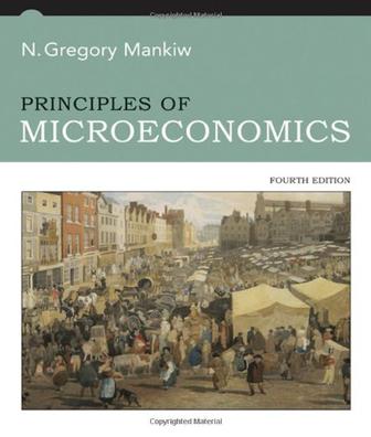 《Principles of Microeconomics》txt，chm，pdf，epub，mobi电子书下载