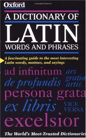 latin dictionary phrases words
