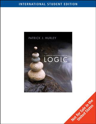 A Concise Introduction to Logic, International Edition