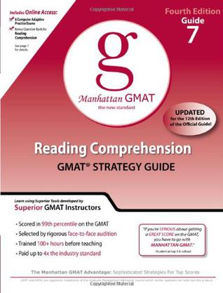 Reading Comprehension GMAT Strategy Guide, 4th Edition