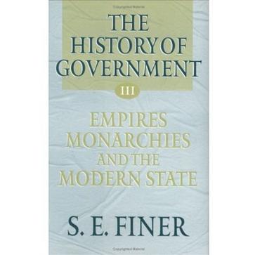 History of Government from the Earliest Times(Vol 3)