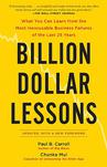 Billion Dollar Lessons