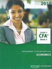 Schwesernotes for the 2010 CFA Exam economics Level 1 book 2