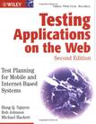 Testing Applications on the Web